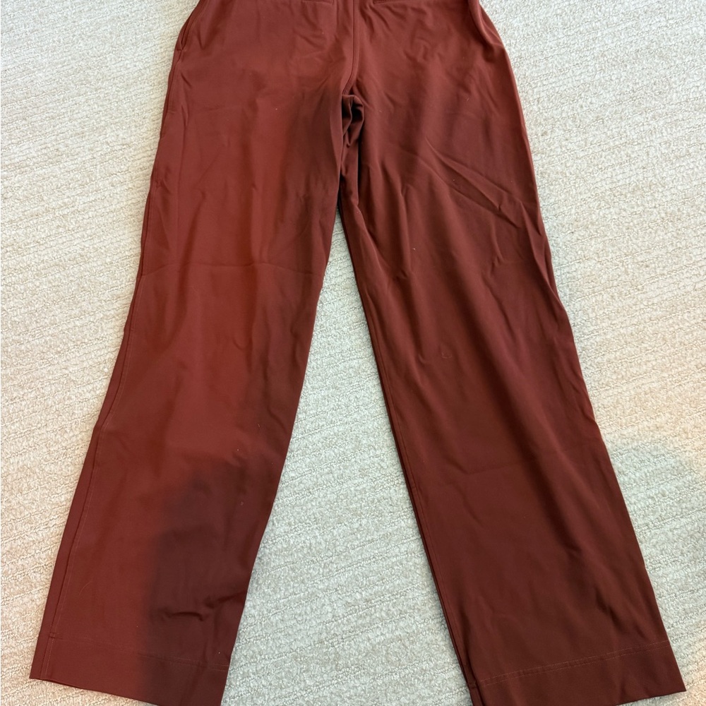 Lululemon Athletica Brown Wide Leg Pants